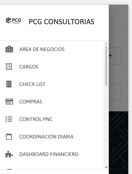 App PCG Consultorías desarrollada en AppSheet